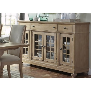 Liberty Furniture Harbor View Buffet in Sand Finish - All