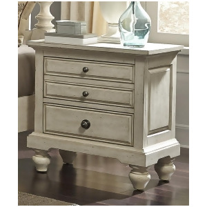 Liberty Furniture High Country 2 Drawer Nightstand in White - All
