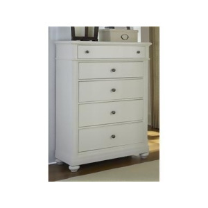 Liberty Furniture Harbor View 5 Drawer Chest in Linen Finish - All
