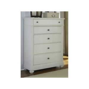 Liberty Furniture Harbor View 5 Drawer Chest in Linen Finish - All