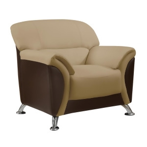 Global U9103-capp/choc-ch Chair in Cappucino Chocolate - All