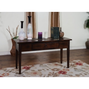 Sunny Designs 3176Dc-s Santa Fe Sofa Console Table In Dark Chocolate - All