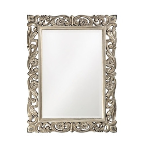 Howard Elliott 2113 Chateau Antique French Pewter Mirror - All