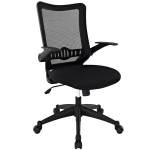 Modway Explorer Mid Back Office Chair in Black - All