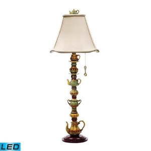 Dimond Lighting Tea Service Candlestick Table Lamp in Burwell Led Offering Up - All