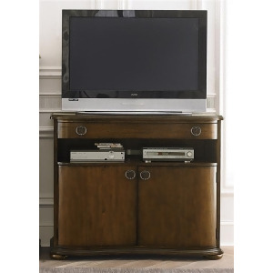Liberty Furniture Cotswold Media Chest in Cinnamon Finish - All