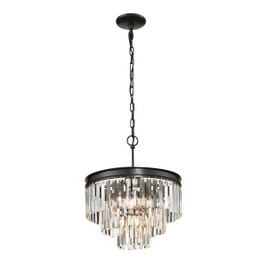 Elk Lighting Palacial Collection 3 1 Light Pendant In Oil Rubbed Bronze 14212/ - All
