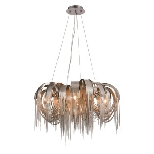 Elegant Lighting Blythe Pendant Lamp D 25.5 H 12 Lt 5 Chrome Finish - All