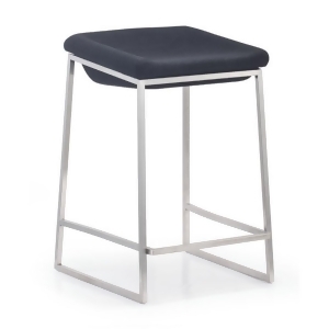 Zuo Modern Lids Counter Chair Gray Set of 2 - All