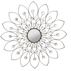 Stratton Decorative Flower Mirror - All