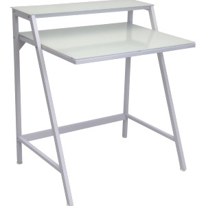 Lumisource 2-Tier Desk In White - All