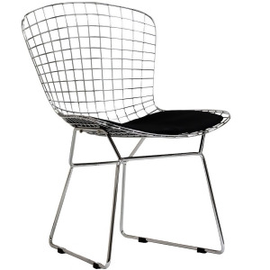 Modway Cad Dining Side Chair in Black - All