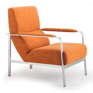 Zuo Modern Jonkoping Arm Chair Sunkist Orange - All