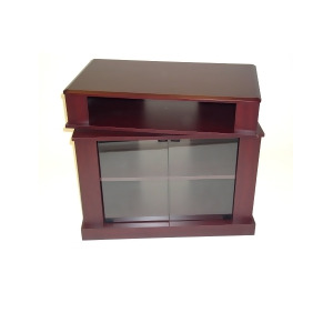 4D Concepts Swivel Top Entertainment Cart in Cherry - All
