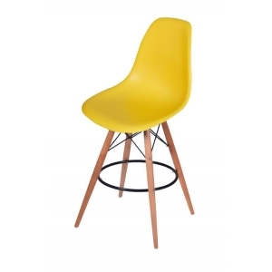 Mod Made Paris Tower Barstool In Yellow Set of 2 - All