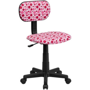 Flash Furniture Pink Dot Printed Computer Chair Bt-d-pk-gg - All