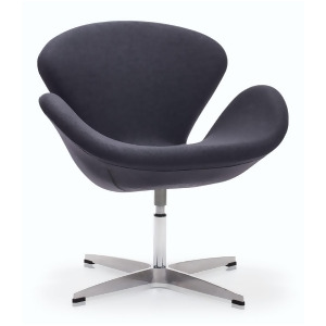 Zuo Modern Pori Arm Chair Iron Gray Set of 2 - All