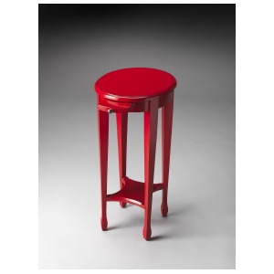 Butler Butler Loft Arielle Round Accent Table In Red - All