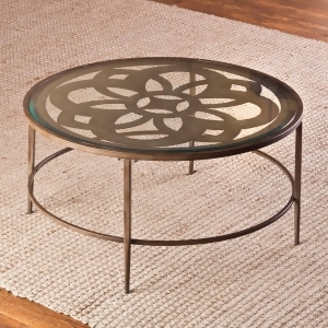 Hillsdale Marsala Coffee Table in Gray w/ Brown Rub - All