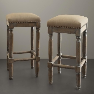 Madison Park Cirque Stool Set of 2 In Sand - All