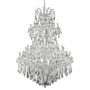 Lighting By Pecaso Karla Collection Large Hanging Fixture D54in H72in Lt 60 1 Ch - All