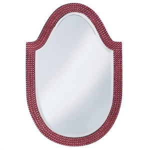Howard Elliott 2125Hp Lancelot Hot Pink Arched Mirror - All