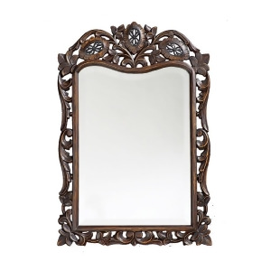 Howard Elliott 4085 St. Agustine Antique French Brown Mirror - All