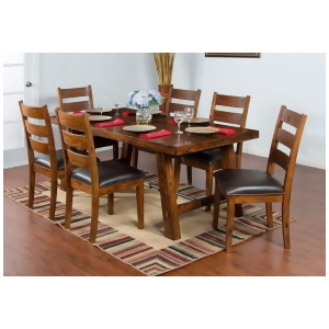 Sunny Designs Tuscany Dining Table with Turn Buckle - All