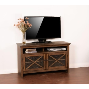 Sunny Designs Savannah Tv Console In Antique Charcoal - All