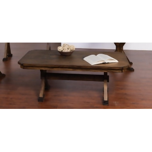 Sunny Designs 3237Ac-c Savannah Coffee Table In Antique Charcoal - All
