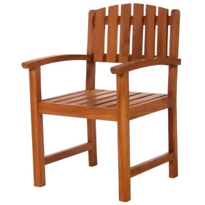 All Things Cedar Java Teak Dining Chair - All