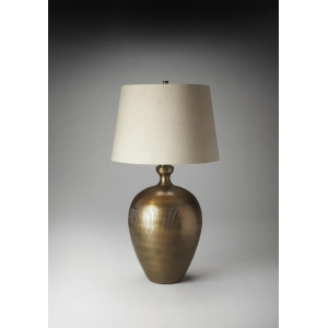 Butler Hors D'Oeuvres Table Lamp In Antique Brass Finish 7135116 - All