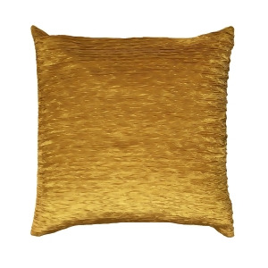 Rizzy Home Pillow Cover With Hidden Zipper In Gold Set of 2 - All