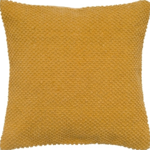Rizzy Home Pillow Cover With Hidden Zipper In Mustard And Mustard Set of 2 - All
