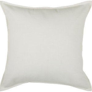 Rizzy Home Pillow Cover With Hidden Zipper In Off White And Off White Set of 2 - All
