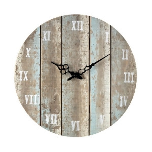 Sterling Industries 128-1009 Wooden Roman Numeral Outdoor Wall Clock - All