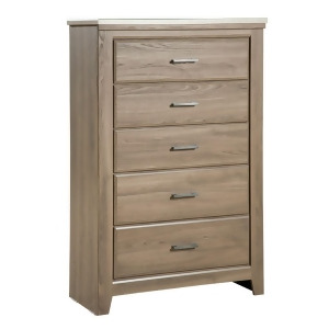 Standard Furniture Stonehill 5 Drawer Chest in Weathered Oak - All