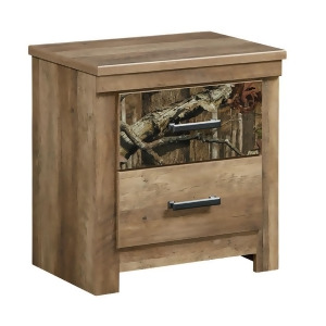 Standard Furniture Habitat 2 Drawer Nightstand in Buckskin Pine - All