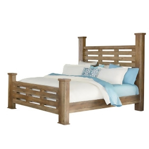 Standard Furniture Montana Poster Bed in Pine - All
