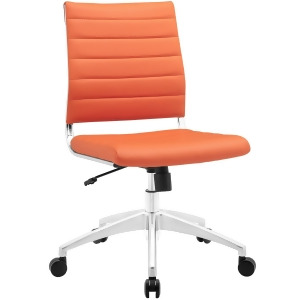 Modway Jive Mid Back Office Chair In Orange - All