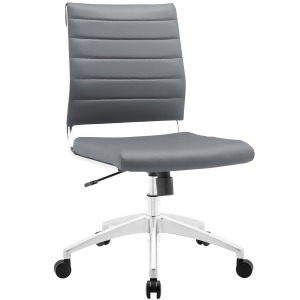 Modway Jive Mid Back Office Chair In Gray - All