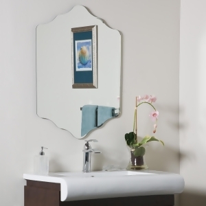 Decor Wonderland Vandam Frame-less Bathroom Mirror - All