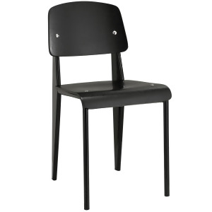 Modway Cabin Dining Side Chair In Black - All