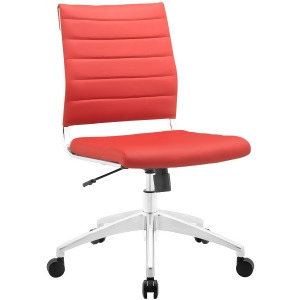 Modway Jive Mid Back Office Chair In Red - All