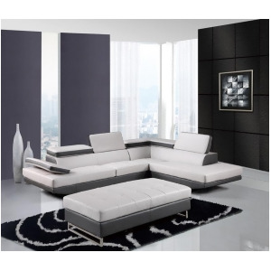 Global Furniture Sectional in Grey Dark Grey - All