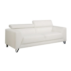 Global Furniture Sofa in Brilliant Pure White - All