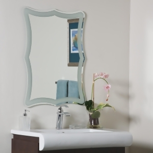 Decor Wonderland Coquette Frame-less Bathroom Mirror - All