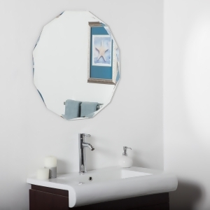 Decor Wonderland Frameless Diamond Wall Mirror - All