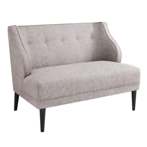 Madison Park Sorano Tufted Round Arm Settee - All