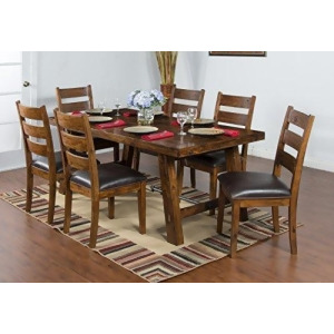Sunny Designs Savannah Dining Table with 2 Leaves - All